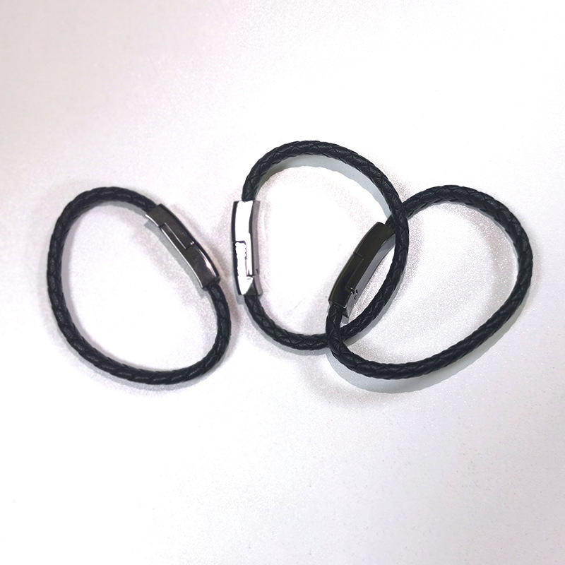Bracelet USB Charger Cable for iPhone 14/13 USB-C & Micro
