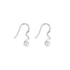 S925 Silver Spiral Pearl Earrings for Women