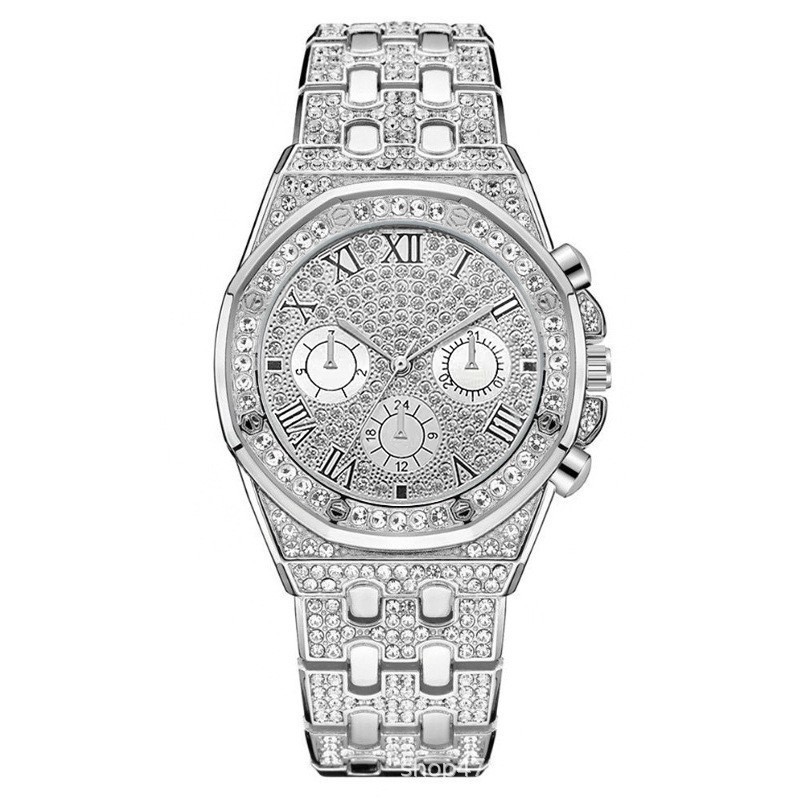 Women's Watch Diamond Large Dial Quartz Watch