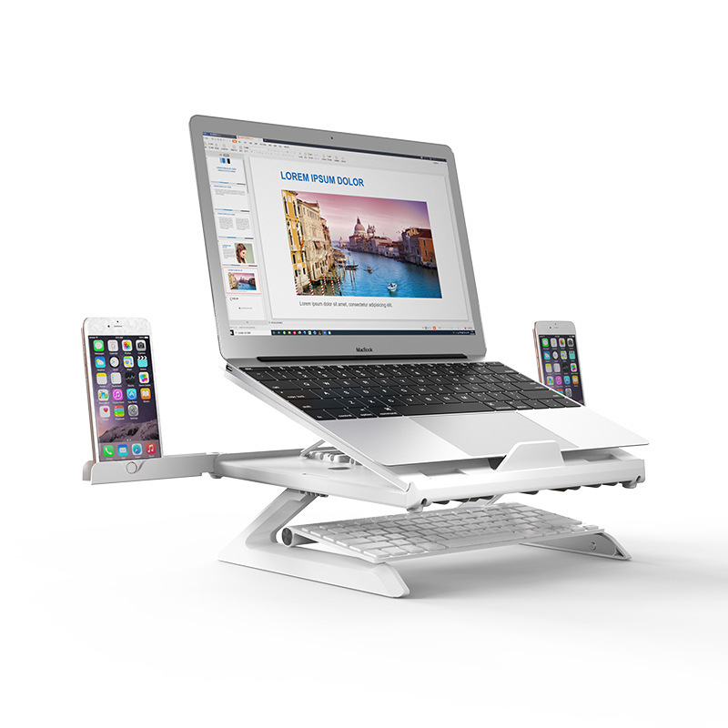 Portable Folding Laptop Stand with Aluminum Alloy Base
