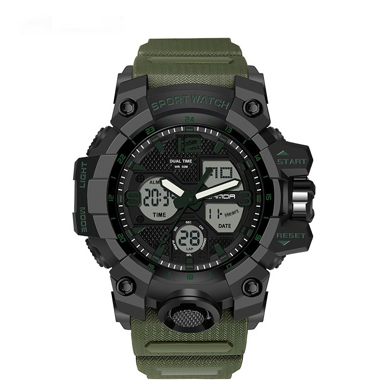 Youth Fashion Trend Cool Men's Electronic Watch