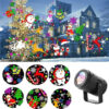 Christmas Party Lights Snowflake Projector Light Led