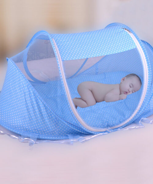 Foldable Baby Bed Net With Pillow Net 2pieces Set