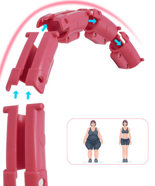 Adjustable Fitness Ring for Abdominal Exercise & Weight Loss