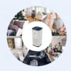 Car Air Purifier Portable Negative Ion Freshener for Home
