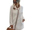 Women Clothes Winter Warm Pocket Fur Coat