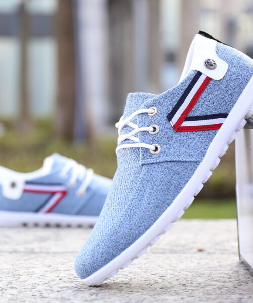 Men'S Soft-Soled Canvas Shoes, Sports And Leisure Old Beijing Cloth Shoes, Peas Shoes