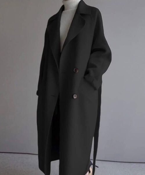 Womens Lapel Cashmere coat