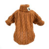 Dog Sweater Turtleneck Solid Color Dogs Clothes Warm Cotton