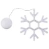 Christmas LED Suction Cup Chandelier Santa Claus