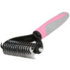 Grooming Brush For Pet Dog Cat Deshedding Tool Rake Comb Fur