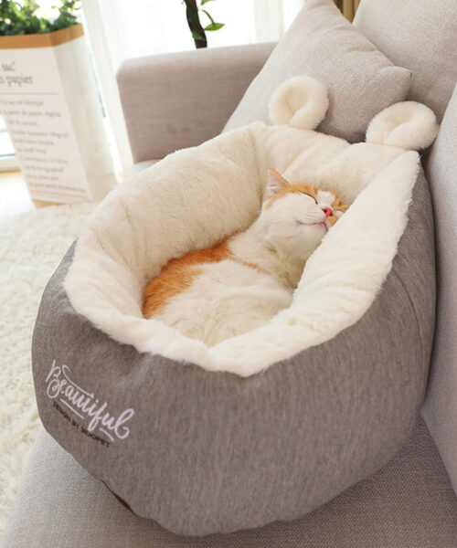 Pet Dog Bed Warming Soft Sleeping Bag