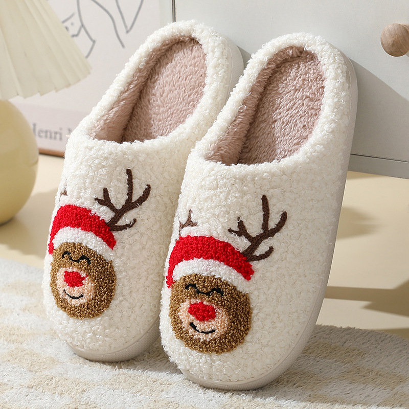 Couples Winter Warm Furry Shoes