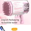 Bubble Gun Rocket 69 Holes Automatic Blower for Kids