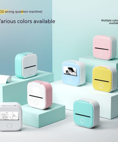 Mini Thermal Label Printer Bluetooth for Home & Students