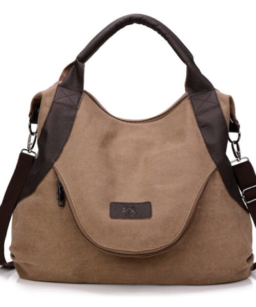 Handbags Women Minimalist Retro Shoulder Crossbody Vintage Canvas Bag