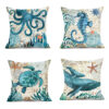 Cushion Covers Sea Turtle Printed