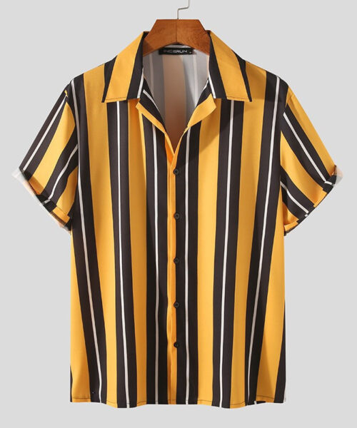 Soft Shirts For Men Summer Streetwear Casual
