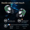 Wireless Bluetooth Headset with Smart Display and Light