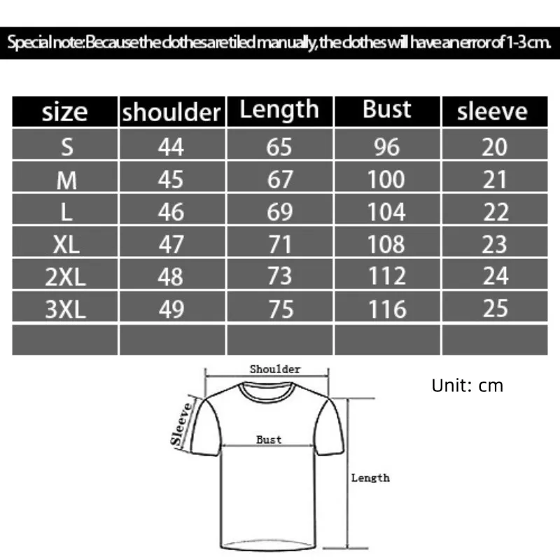 Men's 3D Digital Printing Casual Round Neck Short Sleeves