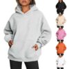 Women's Oversized Hoodies Fleece Loose Sweatshirts