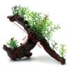 Aquarium decorative wood plant aquatic vegetation
