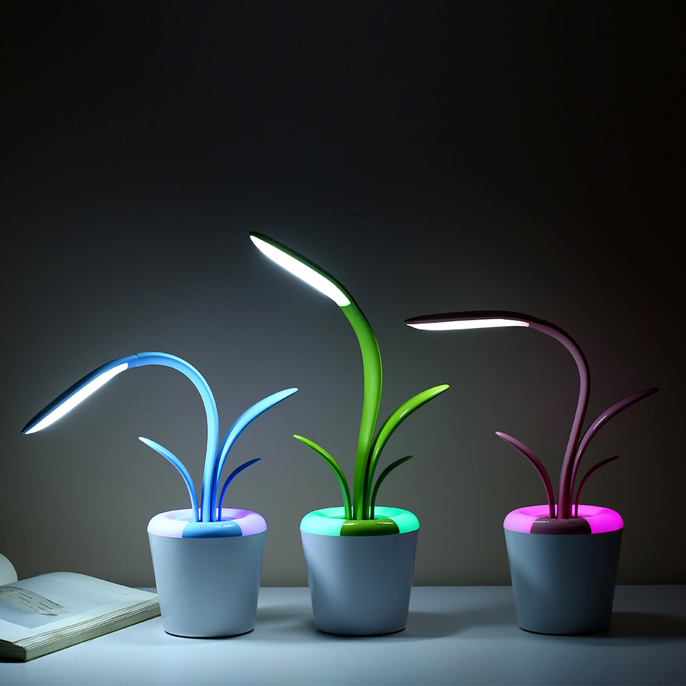 Modern USB LED Desk Lamp with Eye Protection for Home Office