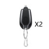 Mini 1500mAh Keychain Charger Type-C Fast Power Bank