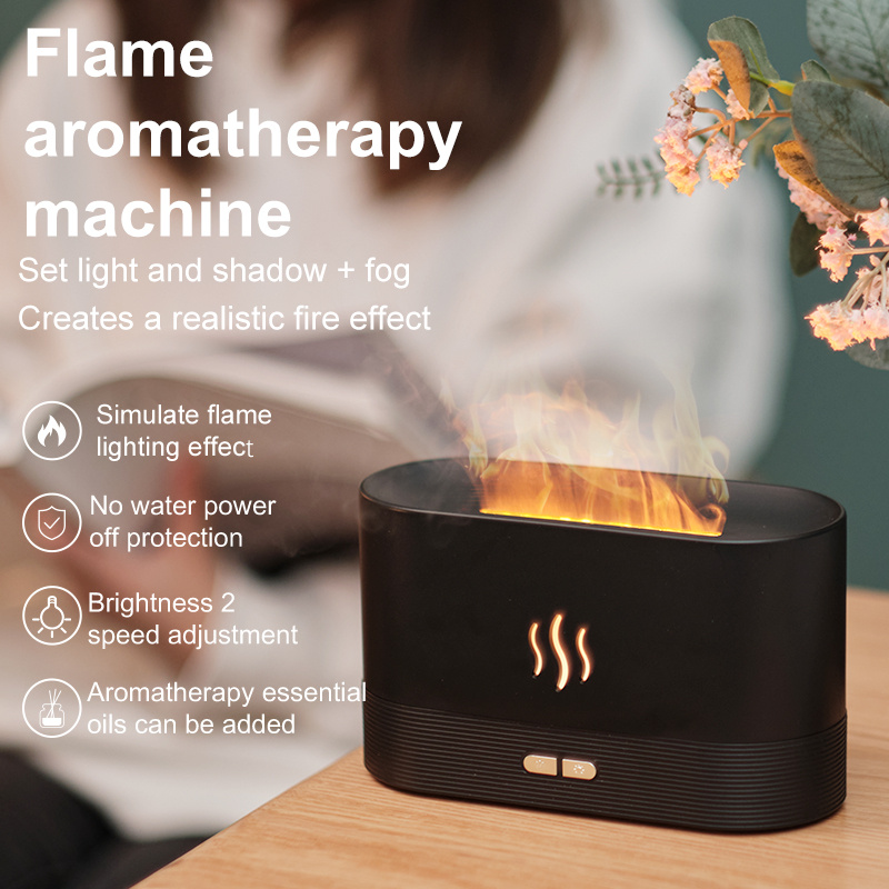 Fire Flame Aroma Diffuser Ultrasonic Humidifier 2022