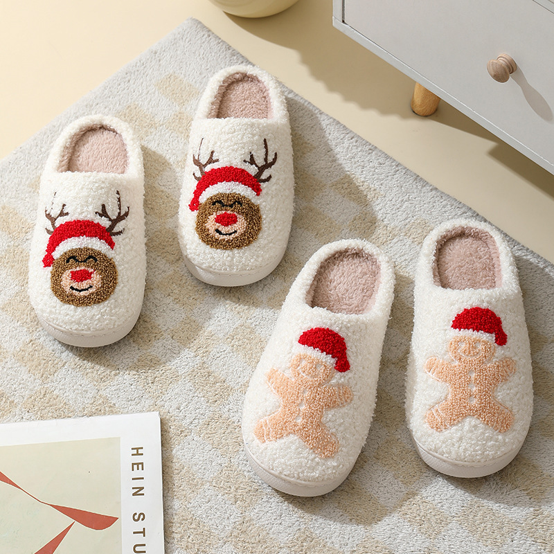 Couples Winter Warm Furry Shoes