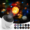 Galaxy Night Light Projector 360° Starry Sky Lamp for Kids