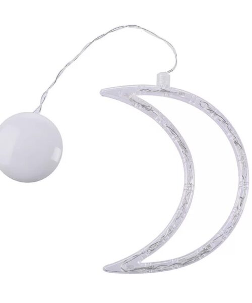 Christmas LED Suction Cup Chandelier Santa Claus