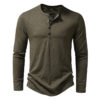 Mens Clothing Long Sleeve T-shirt Fashion