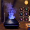 RGB Flame Aroma Diffuser 130ml 3D Colorful Humidifier