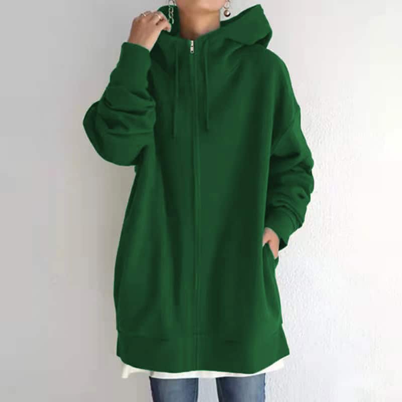 Women's Hoodie Full-Zip Hoodie Sweatshirt