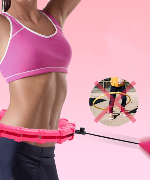 Adjustable Fitness Ring for Abdominal Exercise & Weight Loss
