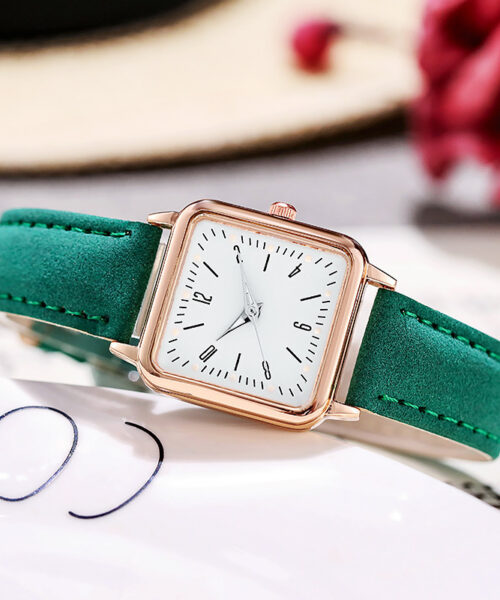 Women's Quartz Watch Luminous Small Square Digital