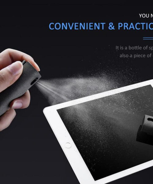 2-in-1 Screen Cleaner Kit with Microfiber Cloth