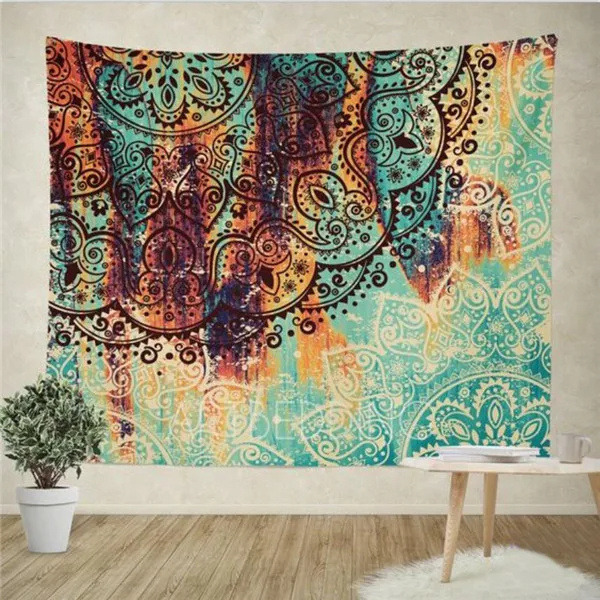 Sevenstars Bohemian Mandala Tapestry Hippie Floral
