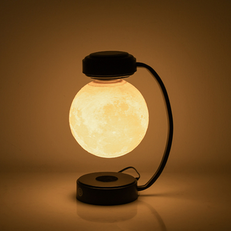 3D LED Moon Light Wireless Floating Rotating Lamp
