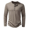 Mens Clothing Long Sleeve T-shirt Fashion