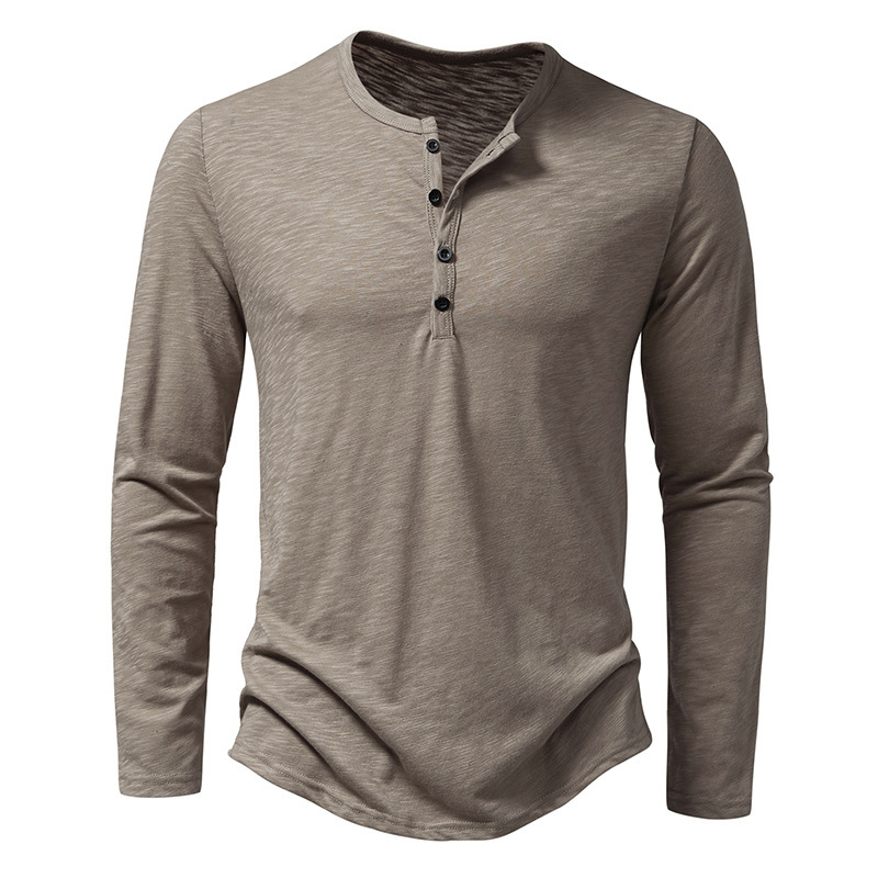 Mens Clothing Long Sleeve T-shirt Fashion