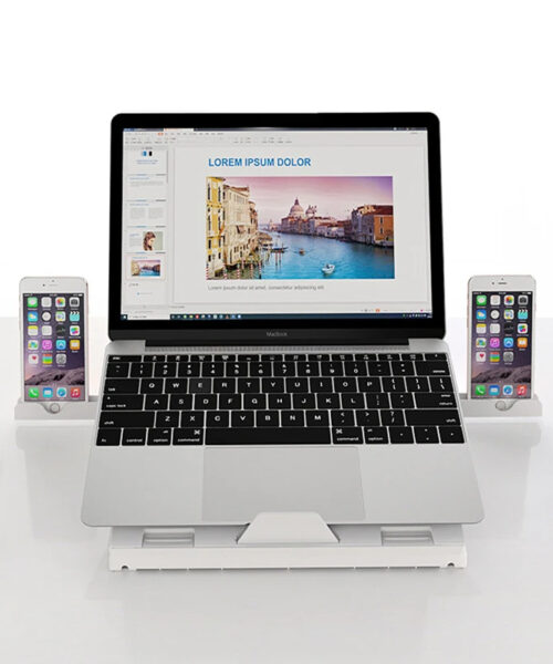 Portable Folding Laptop Stand with Aluminum Alloy Base