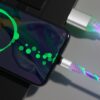 Flowing Ligh Magnetic Streamer Data Line Cable