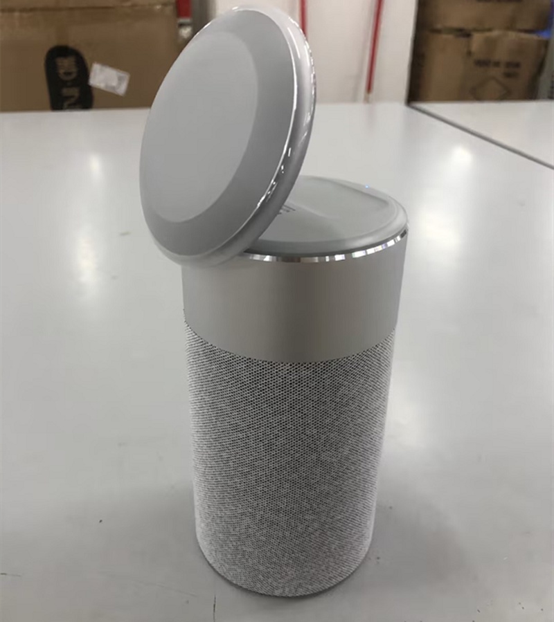 3-in-1 Wireless Charger Bluetooth Speaker Touch Lamp