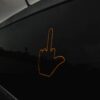 LED Gesture Light for Cars - Funny Remote-Control Sign