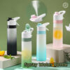 Spray Water Bottle Outdoor Sport Fitness