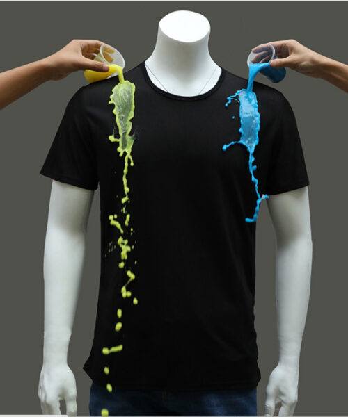 Quick-drying Waterproof Anti-fouling T-shirt Couple Half Sleeve Bottoming Shirt