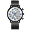 Mesh Strap Quartz Men's Watch Simple Casual Design