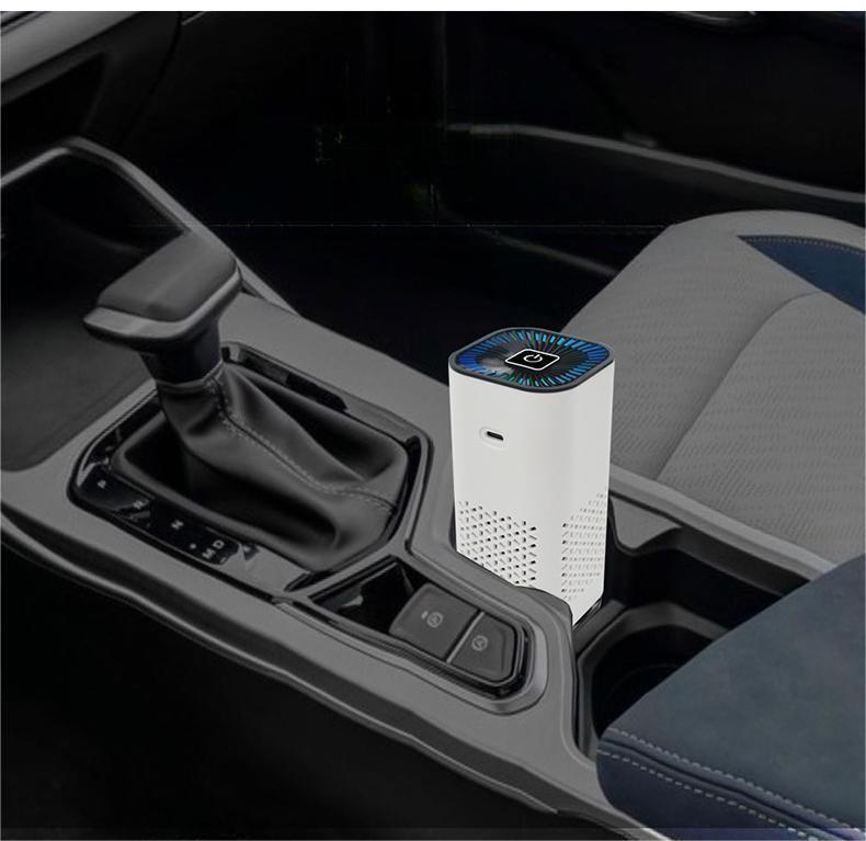 Car Air Purifier Portable Negative Ion Freshener for Home